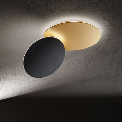  Perenz - Modello: Drum - Plafoniera da soffitto grande moderna a led con diffusore in metallo rotondo - Attacco Lampadina: Led Integrato - 1 Lampadina - Watt 43W - Lumen 3440 - Dimmerabile: NO - Gradi Kelvin 3000k Luce Calda - Grado di Protezione: IP20 - SKU: 8232 