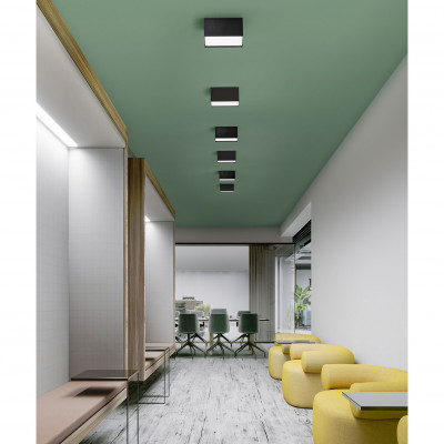  Perenz - Modello: Tric - Plafoniera rettangolare a led con struttura in metallo e diffusore in acrilico - Attacco Lampadina: Led Integrato - 1 Lampadina - Watt 20W - Lumen 1600 - Dimmerabile: NO - Gradi Kelvin 3000k Luce Calda - Grado di Protezione: IP20 - SKU: 8572 