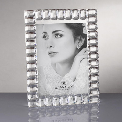  Ranoldi - Cornice portafoto in cristallo - Colore: Trasparente - Foto 20x25 - SKU: CX5364/NEW - Codice EAN: 1234567180212 
