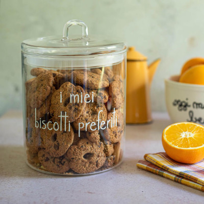  Simple Day - Barattolo con coperchio ermetico in vetro - Colore: Trasparente - SKU: 10012459 - Codice EAN: 8056284705553 