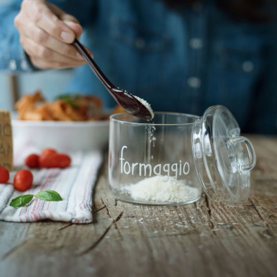  Simple Day - Barattolo per alimenti in vetro con coperchio - Colore: Trasparente - SKU: 10012465 - Codice EAN: 8056284705614 