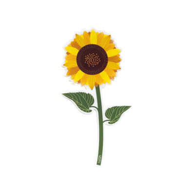  Vesta - Modello: Special Moments - Fiore di girasole in plexiglass per vaso - Colore: Giallo - SKU: 04415.139 - Codice EAN: 2068743000006 