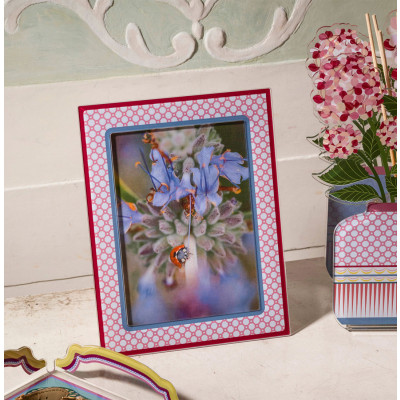  Vesta - Modello: Decor - Portafoto in plexiglass dal design moderno ed elegante - Colore: Rosso - Foto 13x18 - SKU: 0422784 - Codice EAN: 8059692108701 