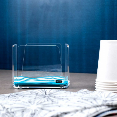  Vesta - Modello: Like Water - Design By: Mattei Carella - Portatovaglioli alto - SKU: 02204 
