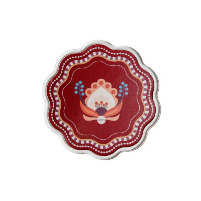  Vesta - Sottobottiglia con base in ecopelle - SKU: 58910 