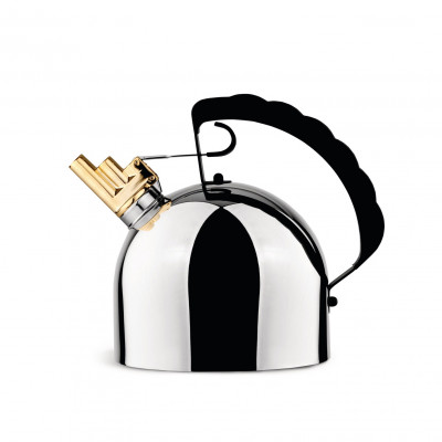  Alessi - Design By: Richard Sapper - Bollitore con fondo magnetico - Colore: Acciaio - SKU: 9091FM - Codice EAN: 8003299011803 