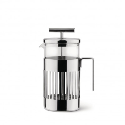  Alessi - Design By: Aldo Rossi - Caffettiera a Presso-Filtro o Infusiera 9094 - Colore: Acciaio - SKU: 9094 