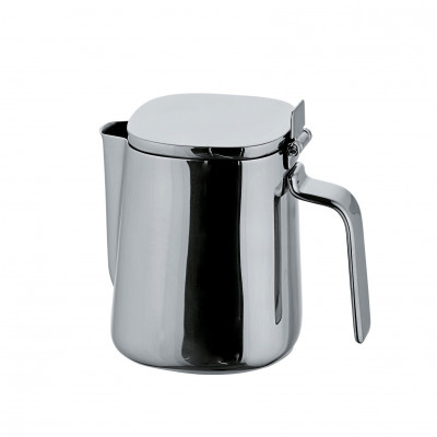  Alessi - Design By: Kristiina Lassus - Cremiera con coperchio - Colore: Acciaio - SKU: A411 - Codice EAN: 8003299939558 