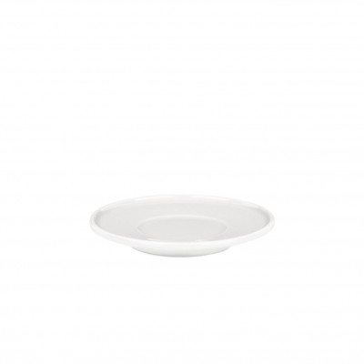  Alessi - PlateBowlCup - Set 4pz Sottotazza da caffè in porcellana - Colore: Bianco - SKU: AJM28/77 
