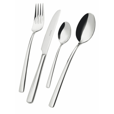  Bugatti - Design By: Ufficio tecnico bugatti - Servizio di posate 24px in acciaio inox collezione "Metropolis" - SKU: IN-047F50MB - Codice EAN: 8020178317764 