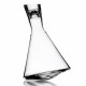 Bottiglia decanter in vetro per vino