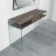 Consolle per ingresso moderna in legno con cassetto