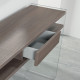 Consolle per ingresso moderna in legno con cassetto