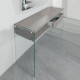 Consolle per ingresso moderna in legno con cassetto