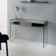 Consolle per ingresso moderna in legno con cassetto