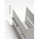 Libreria da parete tubolare piccola di design moderno e minimalista