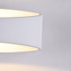 Applique per esterni a LED con diffusore in vetro