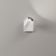 Faretto da parete 1 luce con struttura in alluminio
