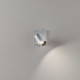 Faretto da parete 1 luce con struttura in alluminio