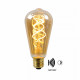 Lampadina da esterno ST64 TWILIGHT SENSOR - Bulbo a filamento LED Ø 6,4 cm - E27