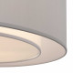 Lampada da Soffitto moderna con paralume in tessuto e struttura in metallo