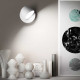 Applique design moderno a Led orientabile in metallo con interruttore