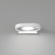 Applique da parete a LED in metallo con diffusore orientabile a 360 gradi