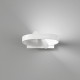 Applique da parete a LED in metallo con diffusore orientabile a 360 gradi