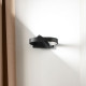 Applique da parete a LED in metallo con diffusore orientabile a 360 gradi