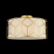 Lampada da Soffitto in stile classico con paralume in lino piccola