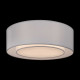 Lampada da Soffitto moderna con paralume in tessuto e struttura in metallo