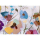Dipinto floreale su tela 140x70 Aromaterapia