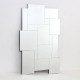 Specchio da parete dal design moderno Metis 80x120