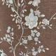 Stampa verticale set 3 pezzi su tela motivo floreale con cornice Sakura 40x120