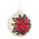 Pallina per albero di natale poisenzia d.8