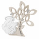 Bomboniera per battesimo - Scultura piccolo albero della vita con angioletto