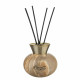 Bottiglia profumatore in marmo rotondo con bastoncini