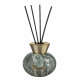 Bottiglia profumatore in marmo rotondo con bastoncini
