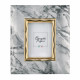 Portafoto con cornice in marmo dal design moderno
