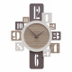 Orologio da parete in legno per cucina o soggiorno di design moderno