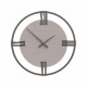Orologio da parete moderno grande in legno con numeri romani