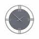 Orologio da parete moderno grande in legno con numeri romani