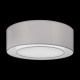 Lampada da Soffitto moderna con paralume in tessuto e struttura in metallo