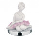 Bomboniera Vari Eventi - Statuina da tavolo con base con ballerina seduta
