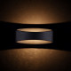 Applique per esterni a LED con diffusore in vetro