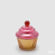 Candela a forma di cupcake