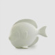 Statuina da tavolo con pesce dal design moderno