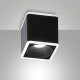 Faretto da soffitto a LED cubico in alluminio