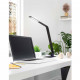 Lampada da scrivania a LED dimmerabile e orientabile in metallo design moderno