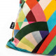 Cuscino piccolo con fodera in poliestere con decoro Rainbow